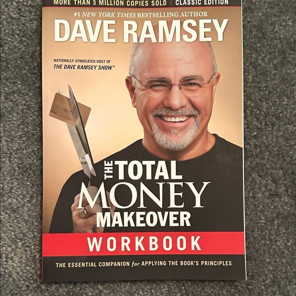 's Financial Workbook - Black and Red